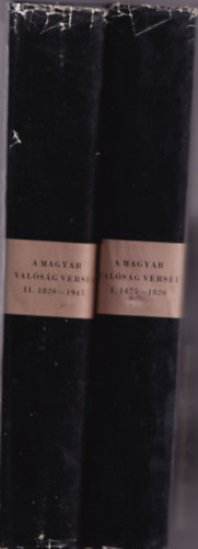Csan�di Imre (szerk.) - A magyar val�s�g versei 1475-1945 I-II.