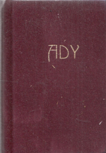 �traval� Ady Endre toll�b�l (t�rpek�nyv)