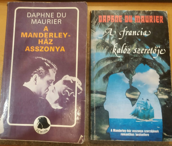 Daphne Du Maurier - 2 db Daphne Du Maurier: A francia kal�z szeret�je + A Manderley-h�z asszonya