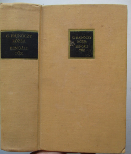 G. Hajnóczy Rózsa - Bengáli tűz