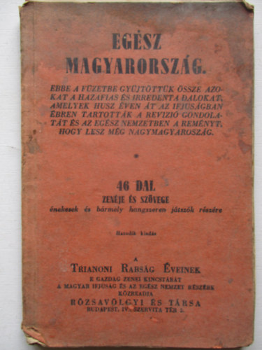 Eg�sz magyarorsz�g 46 dal zen�je �s sz�vege