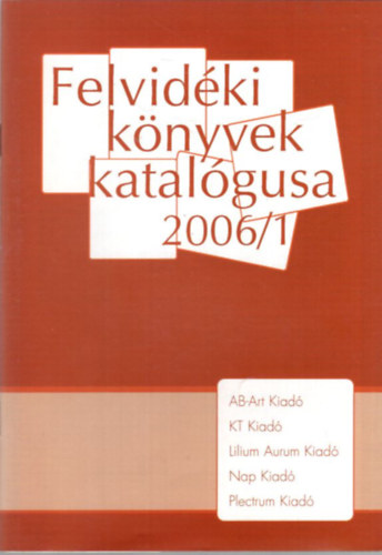 Felvid�ki k�nyvek katal�gusa 2006/1