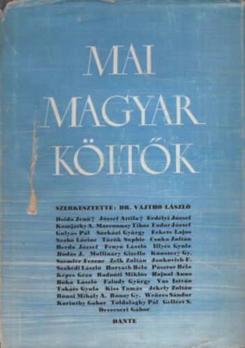 Dr. Vajth� L�szl� (szerk) - Mai magyar k�lt�k
