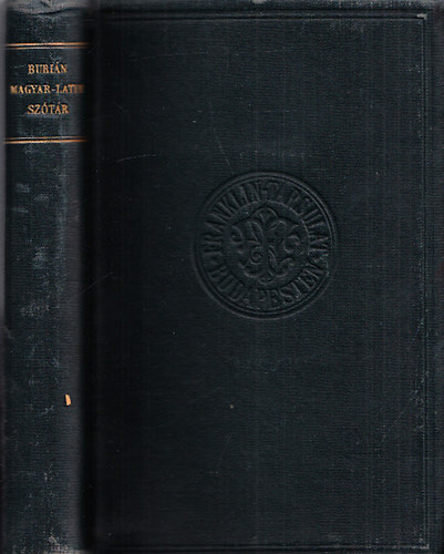 Burin Jnos (szerk.) - Magyar-latin sztr a kzpiskolk szmra
