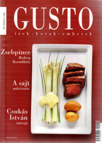 Kvri Zoltn felels kiad - Gusto (zek - Borok - Emberek) - XI. vf. 3. szm