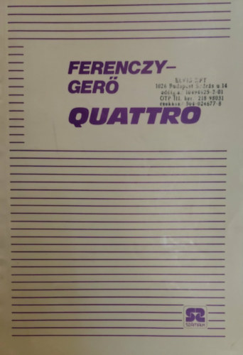 Ferenczy Imre-Gerő Judit - Quattro