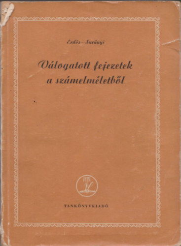 Surányi János; Erdős Pál - Válogatott fejezetek a számelméletből