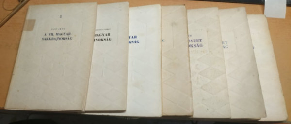 Bn Jen, Macsksy Eld-Ngyesy Gyrgy, Szab Lszl - 7 db Magyar s Szovjet Sakkbajnoksg: Magyar: VII. VIII. IX. X. s Szovjet: XVIII. XIX. XXI.