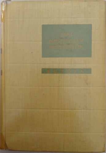 Eur�pa K�nyvkiad� - Mai jugoszl�v elbesz�l�k