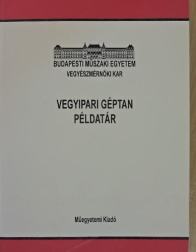 Vegyipari géptan példatár