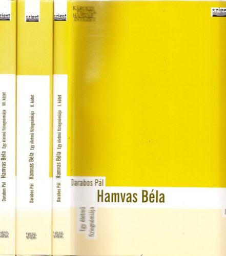 Darabos Pl - Hamvas Bla: Egy letm fiziognmija I-III.