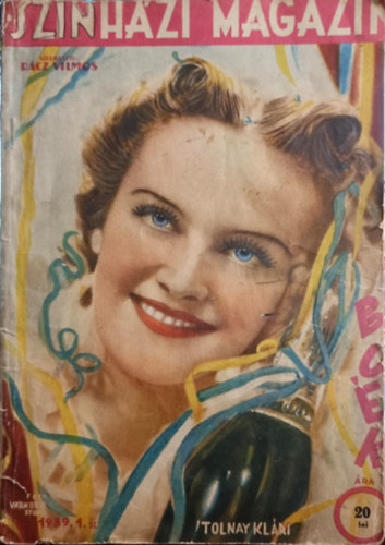 Színházi Magazin 1939. 1. szám