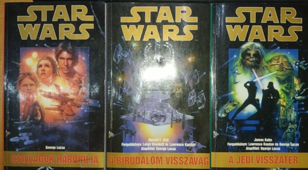 George Lucas, Donald F. Glut, James Kahn - Csillagok háborúja + Birodalom visszavág + A Jedi visszatér