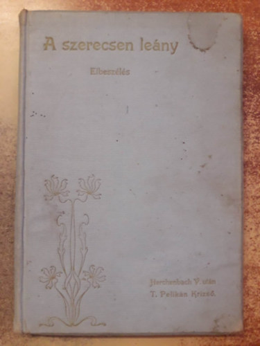 Herchenbach Vilmos, T. Pelikn Krizs - A szerecsen leny - Elbeszls a np s az ifjusg szmra (1902)