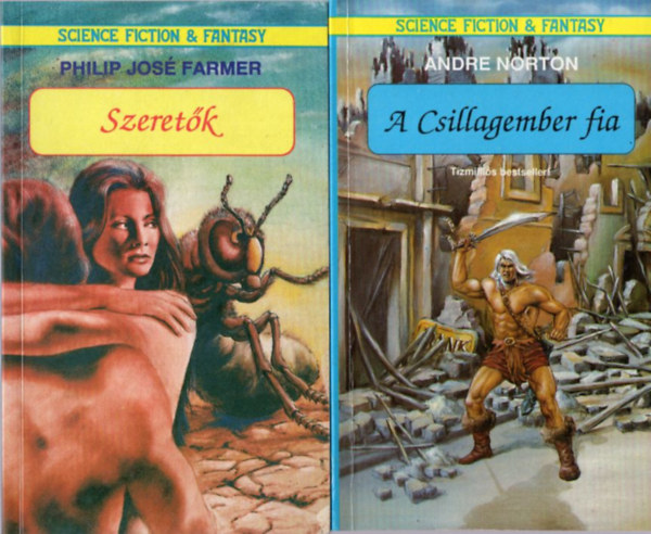 Philip Jos Farmer, Andre Norton - 2 db sci-fi : A csillagember fia + Szeretk