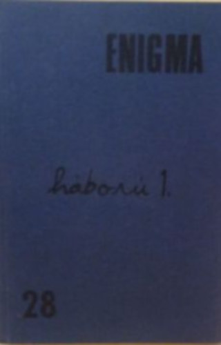 Enigma - VII. évfolyam, 2001, 28. szám