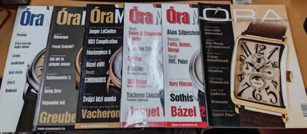 6 db ra Magazin, szrvnyszmok