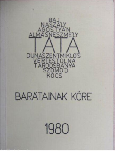 dr. Ferenczy Mikl�s - Tata bar�tai k�r�nek t�j�koztat�ja II. (1980)