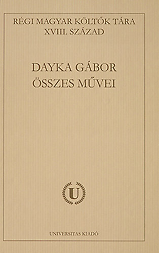 Dayka G�bor - Dayka G�bor �sszes m�vei