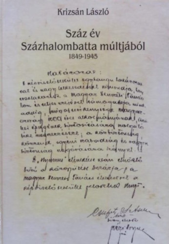 Krizsán László - Száz év Százhalombatta múltjából 1849-1945