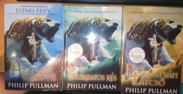 Philip Pullman - Az �r s�t�t anyagai - 1-3. k�tet