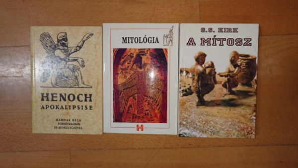 3 k�nyv a m�togi�r�l: A m�tosz, Mitol�gia, Henoch (Hamvas B�la ford�t�s�ban)
