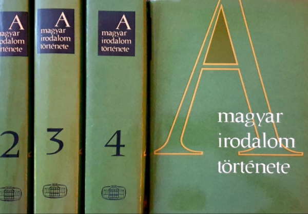 Klaniczai Tibor (szerk.) - A magyar irodalom trtnete 1-4. (nem teljes)