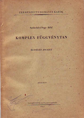 Petruska Gyrgy - Komplex fggvnytan