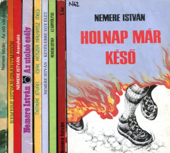 Nemere István - 9 db Nemere István kötet