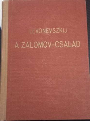 Levonevszkij - A Zalomov - csal�d