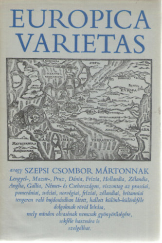 Szepsi Csombor Márton - Europica varietas