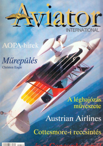 Angyal László - Aviator International (Független Repülési Lap) 2000. november-december