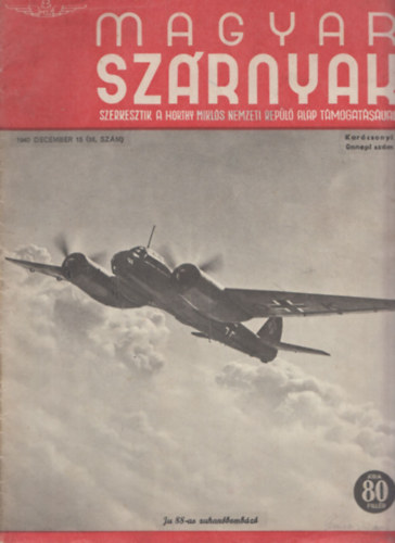 J�nosy Istv�n (szerk) - Magyar Sz�rnyak 1940 szeptember 15. (16. sz�m)