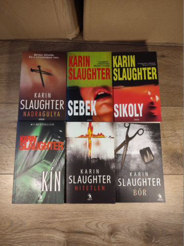 Karin Slaughter - Grant County 1-6. (Nadragulya, Sebek, Sikoly, Kín, Hitetlen, Bőr)