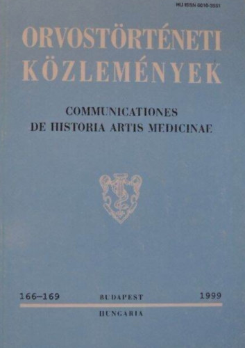 Orvostrtneti kzlemnyek 166-169, 1999