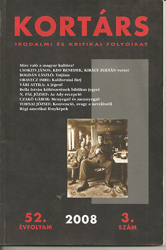 Kis Pint�r Imre (szerk.) - Kort�rs 2008/3.