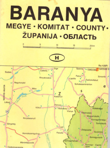 Dr. Hegyi Gyula - Baranya megye t�rk�p