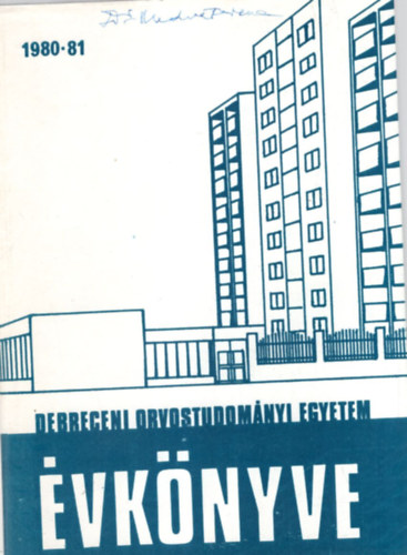 Bolodár Alajos - A Debreceni Orvostudományi Egyetem évkönyve 1980-81.
