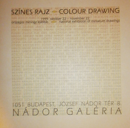 Nádor Galéria - Színes rajz - colour drawing
