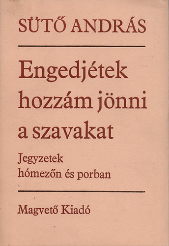 S�t� Andr�s - Engedj�tek hozz�m j�nni a szavakat