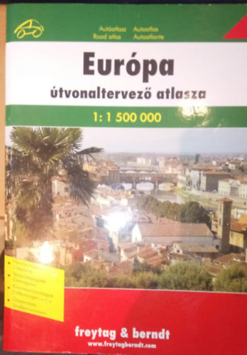 Eurpa tvonaltervez atlasza (1:1 500 000)