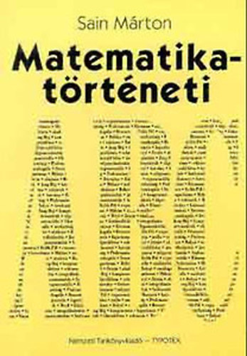 Sain Márton - Matematikatörténeti ABC