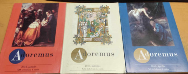Rtkai Balzs - 3 db Adoremus, az "j ember" kiadvnya, szrvnyszm