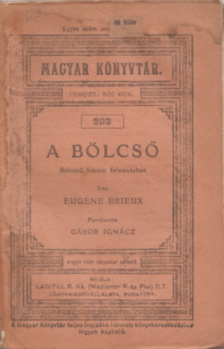 Eugne Brieux - A blcs