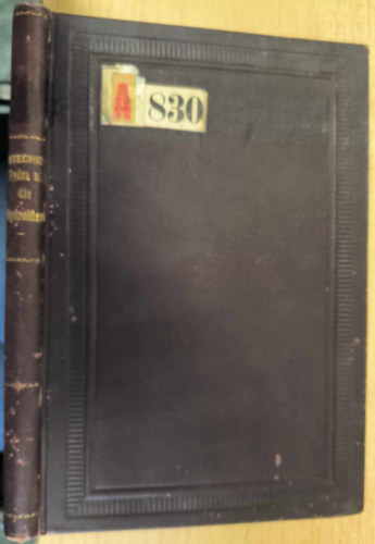 Dr. Otto Steche - Hydra und die Hydroiden. Zugleich eine Einf�hrung in die experimentelle Behandlung biologischer Probleme an niederen Tieren. ("Hydra �s a Hidroidok. Egyben bevezet�s az alacsonyabb rend� �llatok biol�giai probl�m�inak k�s�rleti kezel�s�be
