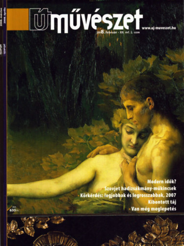 Sinkovits P�ter (f�szerk.) - 3 db �j m�v�szet foly�irat: 2008. febru�r, m�rcius, �prilis