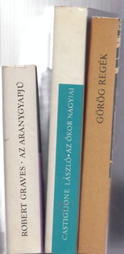 Castiglione László, Trencsényi-Waldapfel Imre - 3 db. klasszika-filológia: Az ókor nagyjai + Görög regék + Az aranygyapjú