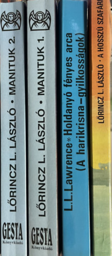 Leslie L. Lawrence - Leslie L. Lawrence (L�rincz L. L�szl�) k�nyvcsomag 4db.: