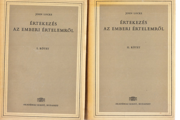 John Locke - �rtekez�s az emberi �rtelemr�l I-II.