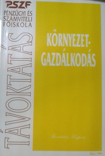 Hazayné dr. Ladányi Éva - Környezetgazdálkodás